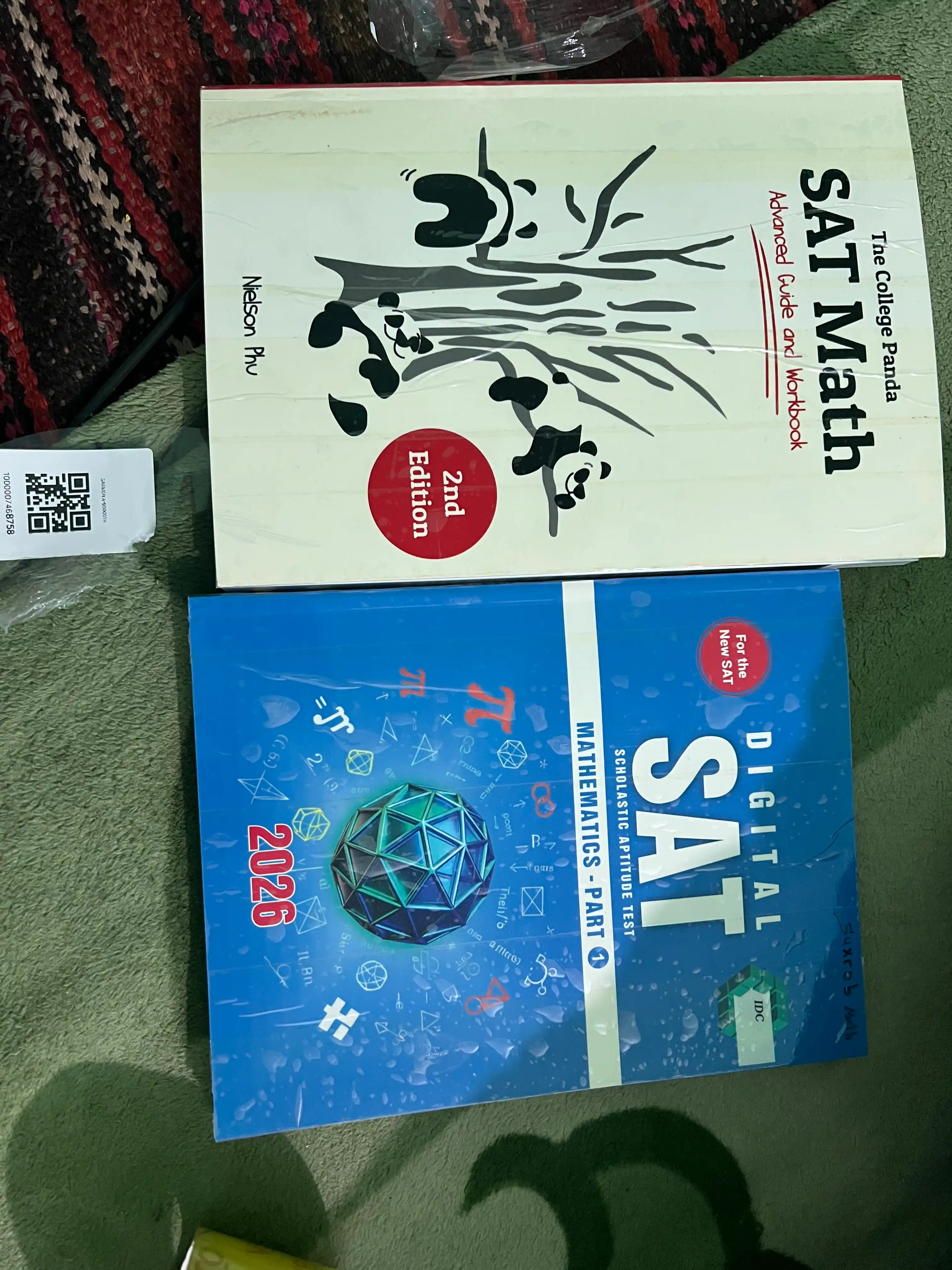 SAT Math. Advanced guide and workbook, Nielson Phu