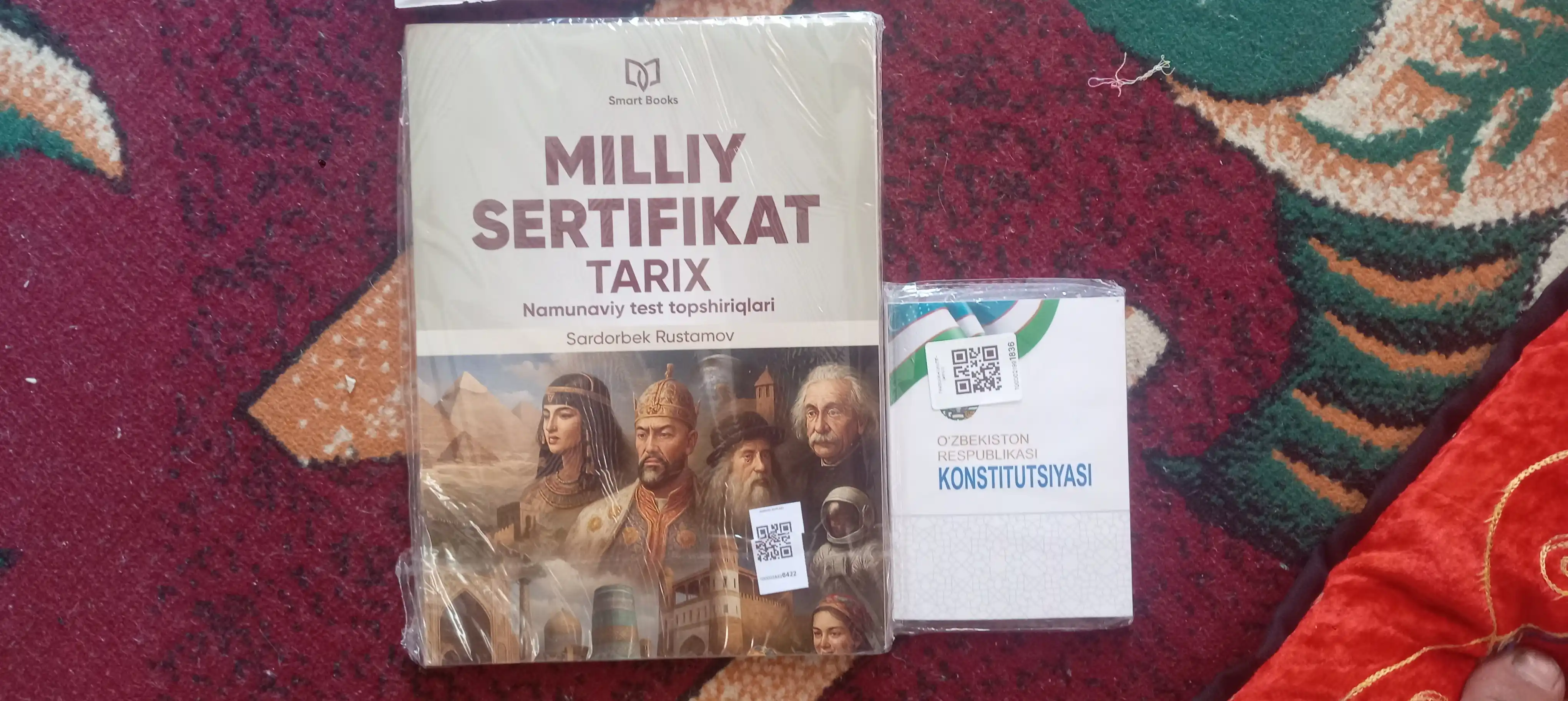 Milliy sertifikat Tarix fanidan, namunaviy test topshiriqlari