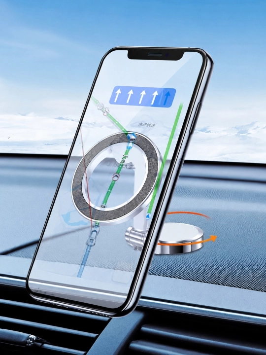 Jmary magnitli telefon ushlagich – 360° aylanuvchi avto holder