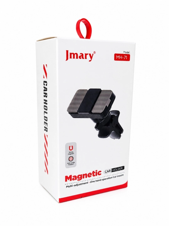 Jmary magnitli telefon ushlagich – 360° aylanuvchi avto holder