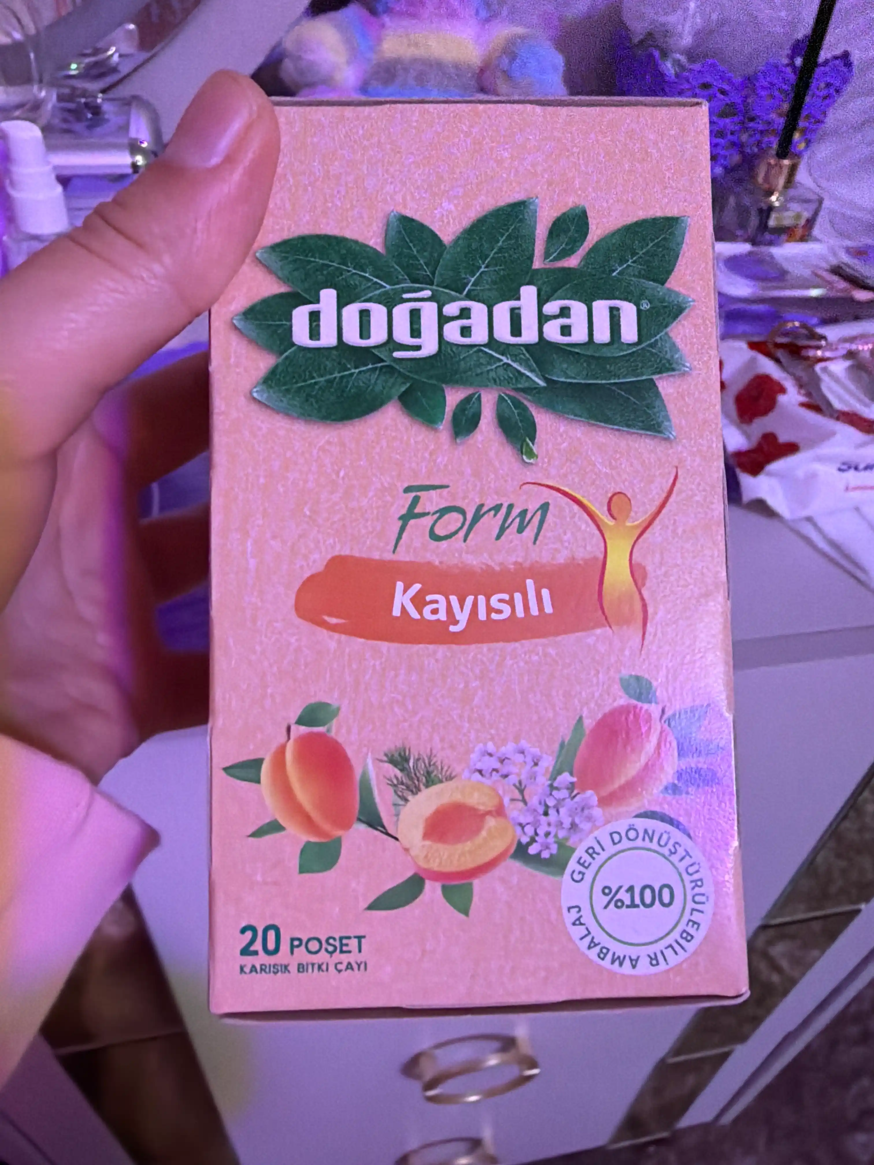 Турецкий чай для похудения Dogadan Form, 20 пакетиков, 6 видов