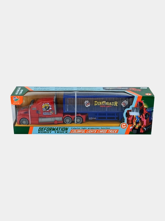 Transformator robot yuk mashinasi dinosaur century konteyner bilan