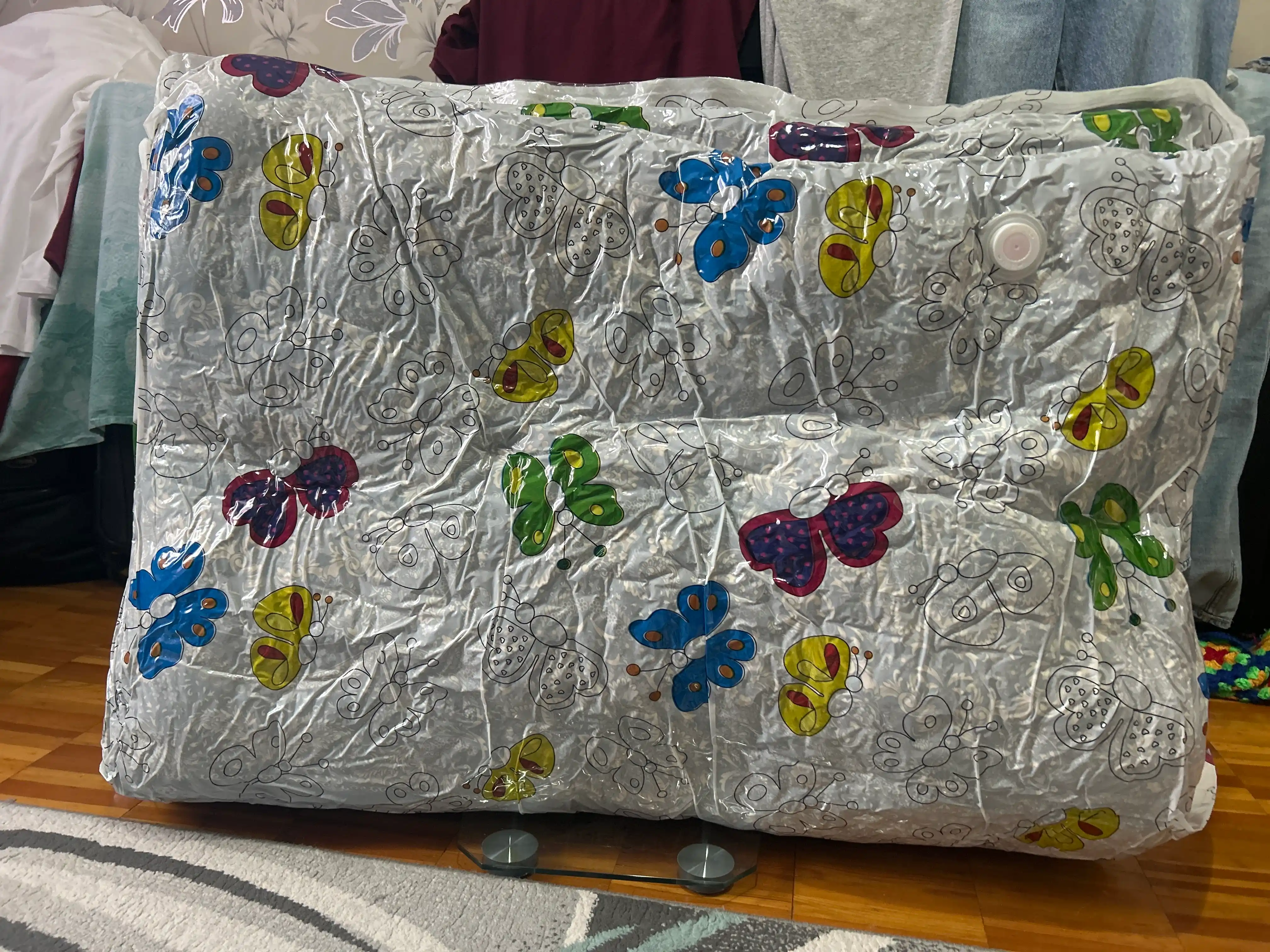Vakuumli paket saqlash va kiyim-kechak sumkasi, vakum paket qayta foydalanish mumkin