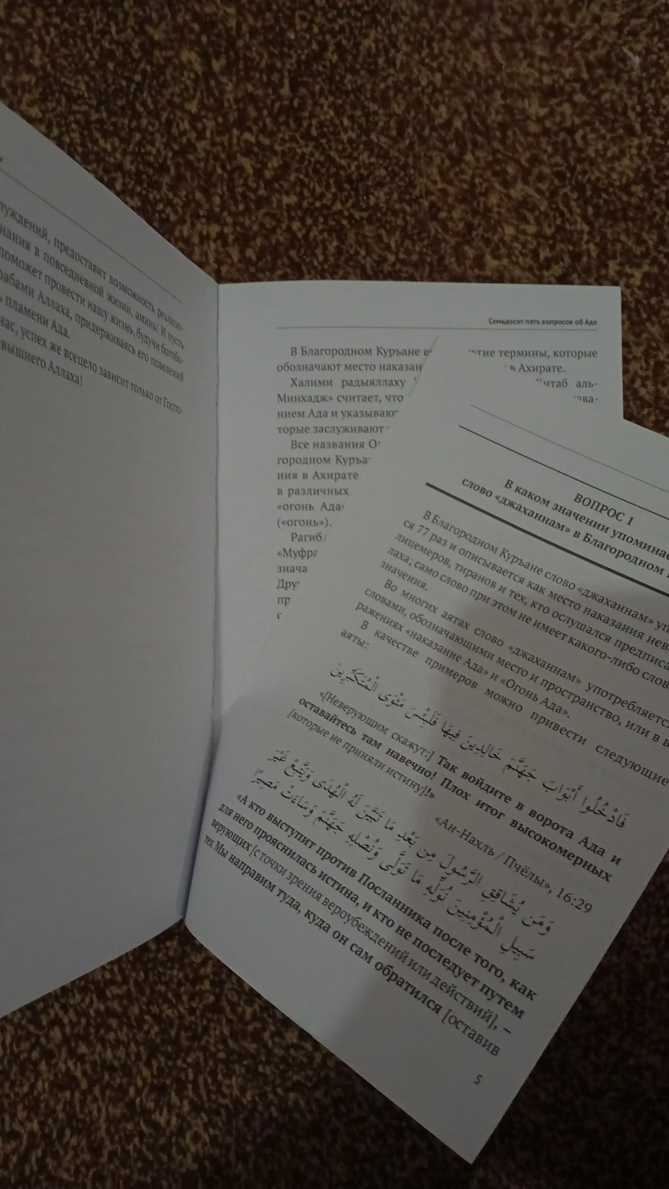 99 Voprosov o Rae, 75 Voprosov ob Ade. Abdullakh Naky`shchy`