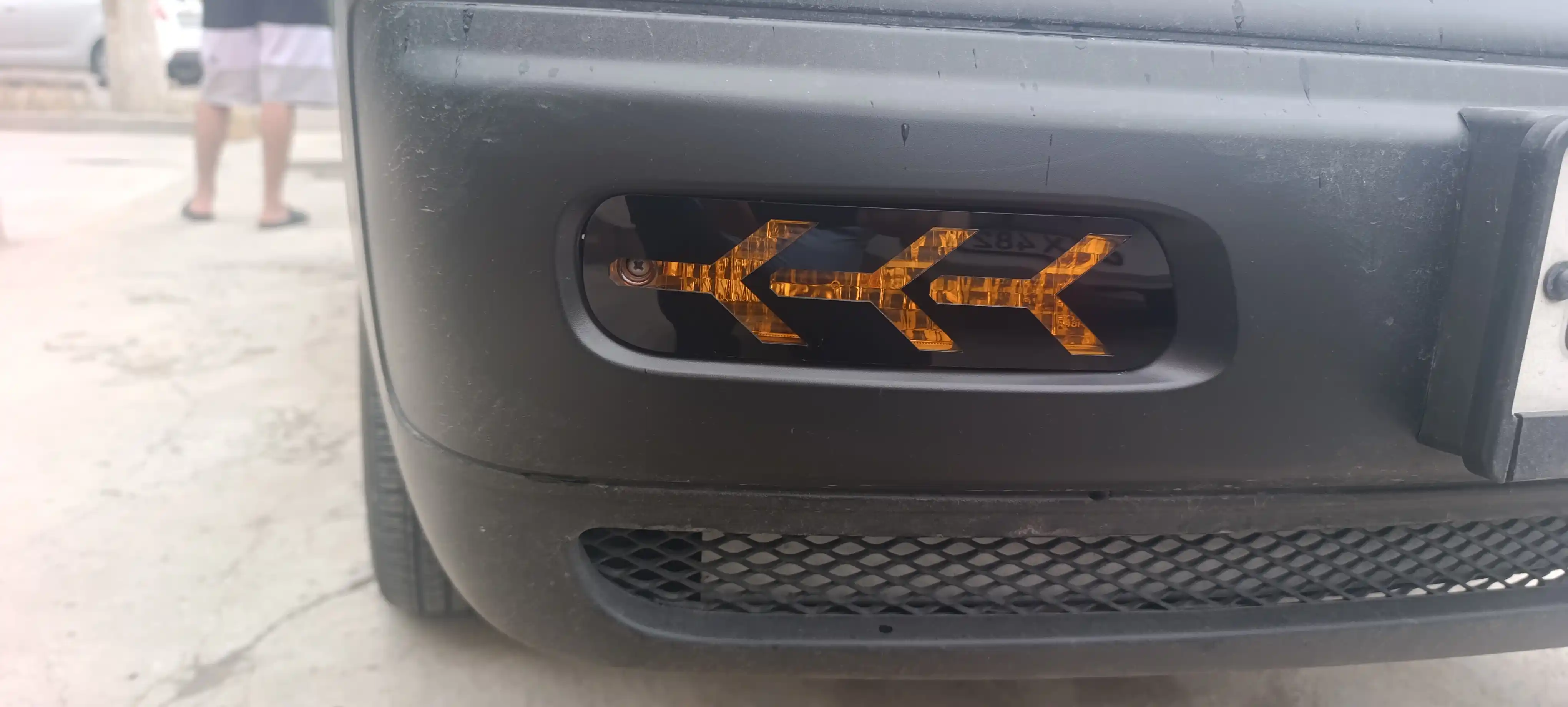 Стикеры для поворотных сигналов автомобиля, комплекте 2 шт