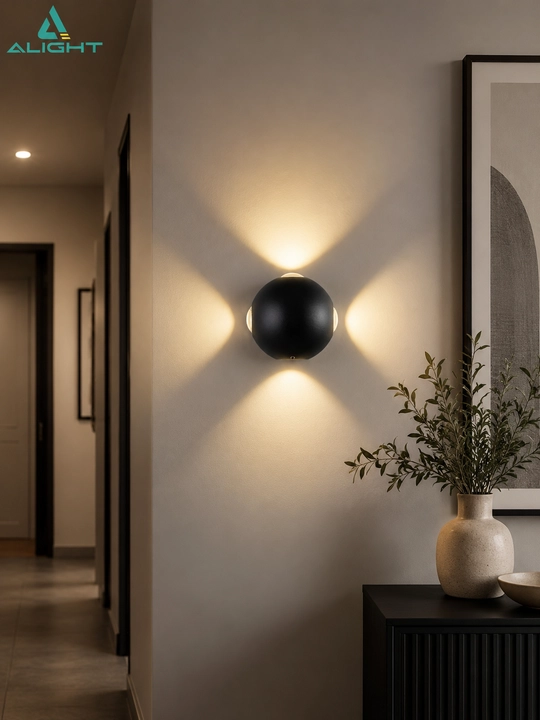 ALIGHT LED devor chirog‘i, 3000K, alyumin bra