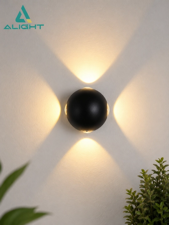 ALIGHT LED devor chirog‘i, 3000K, alyumin bra