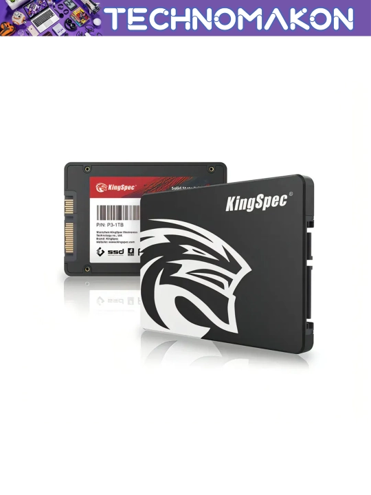 Ichki SSD-disk KingSpec 128/256/512 GB/1–2 TB hajmdagi qattiq disk SSD