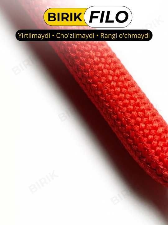 BIRIK FILO - 5 mm li 120 sm li poliester yumaloq bog‘ichlari