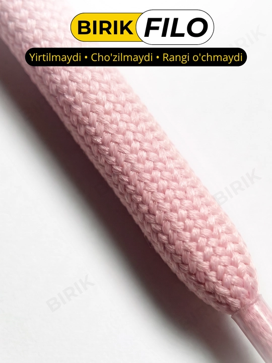 BIRIK FILO - 5 mm li 120 sm li poliester yumaloq bog‘ichlari