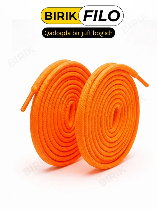 BIRIK FILO - 5 mm li 120 sm li poliester yumaloq bog‘ichlari