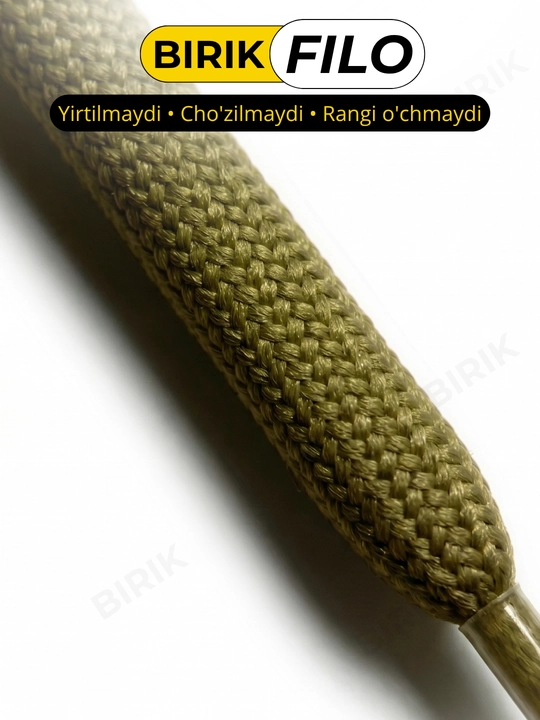 BIRIK FILO - 5 mm li 120 sm li poliester yumaloq bog‘ichlari