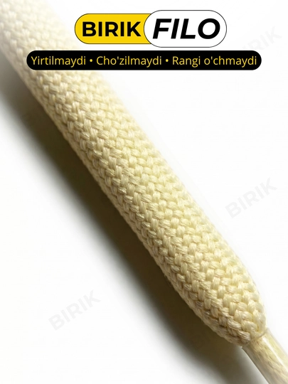 BIRIK FILO - 5 mm li 120 sm li poliester yumaloq bog‘ichlari