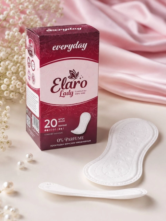 Elaro Lady Everyday Premium — ayollar uchun kundalik prokladkalar, ultra yupqa