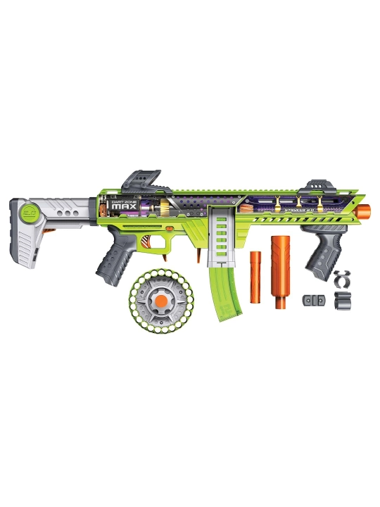 Dart Zone Max Nitroshot Stryker 2.0 o‘q va nishonli blaster