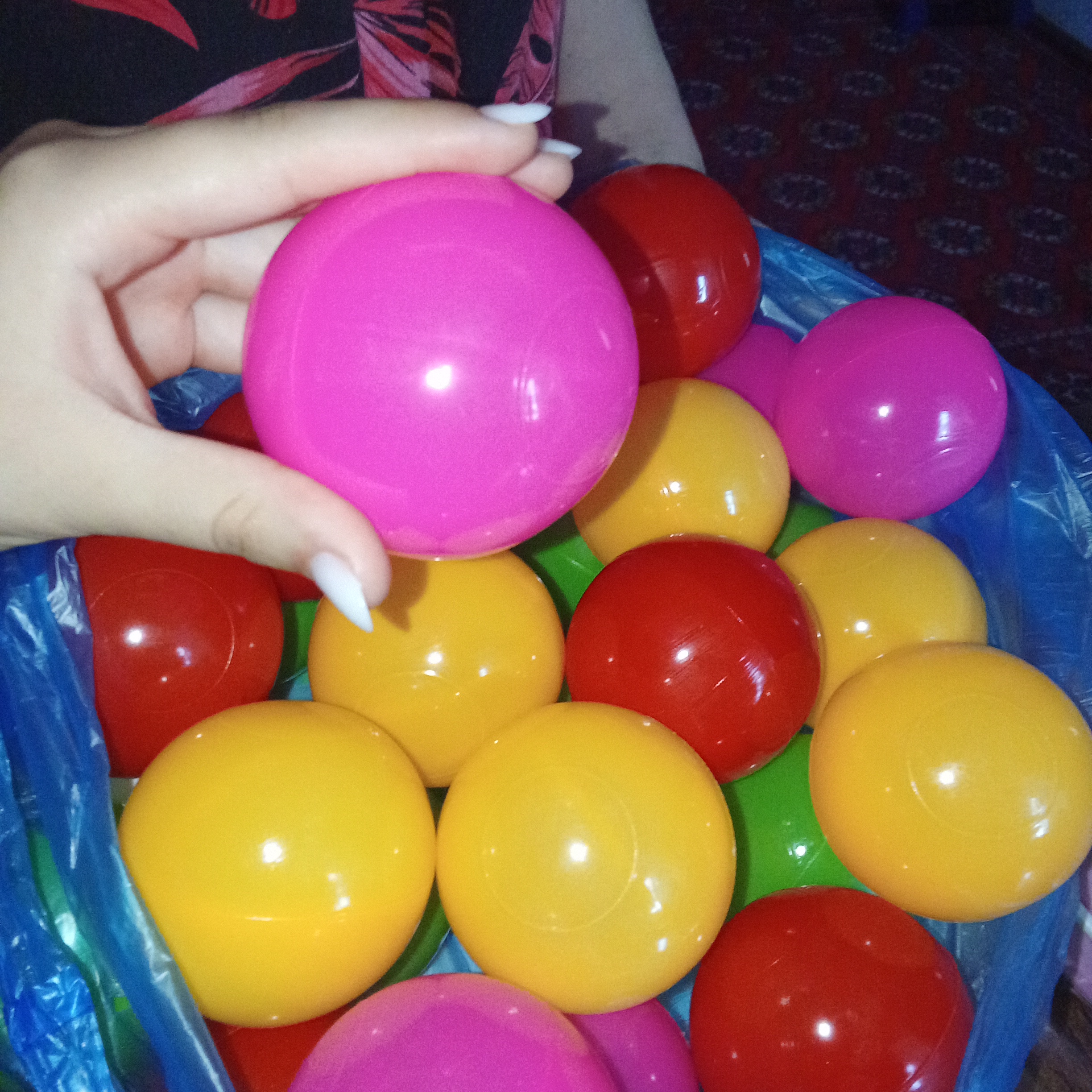 KidsPlay Color Pack – 10, 20 , 30, 40, 50, 100 dona rang-barang o‘yin to'pchalari