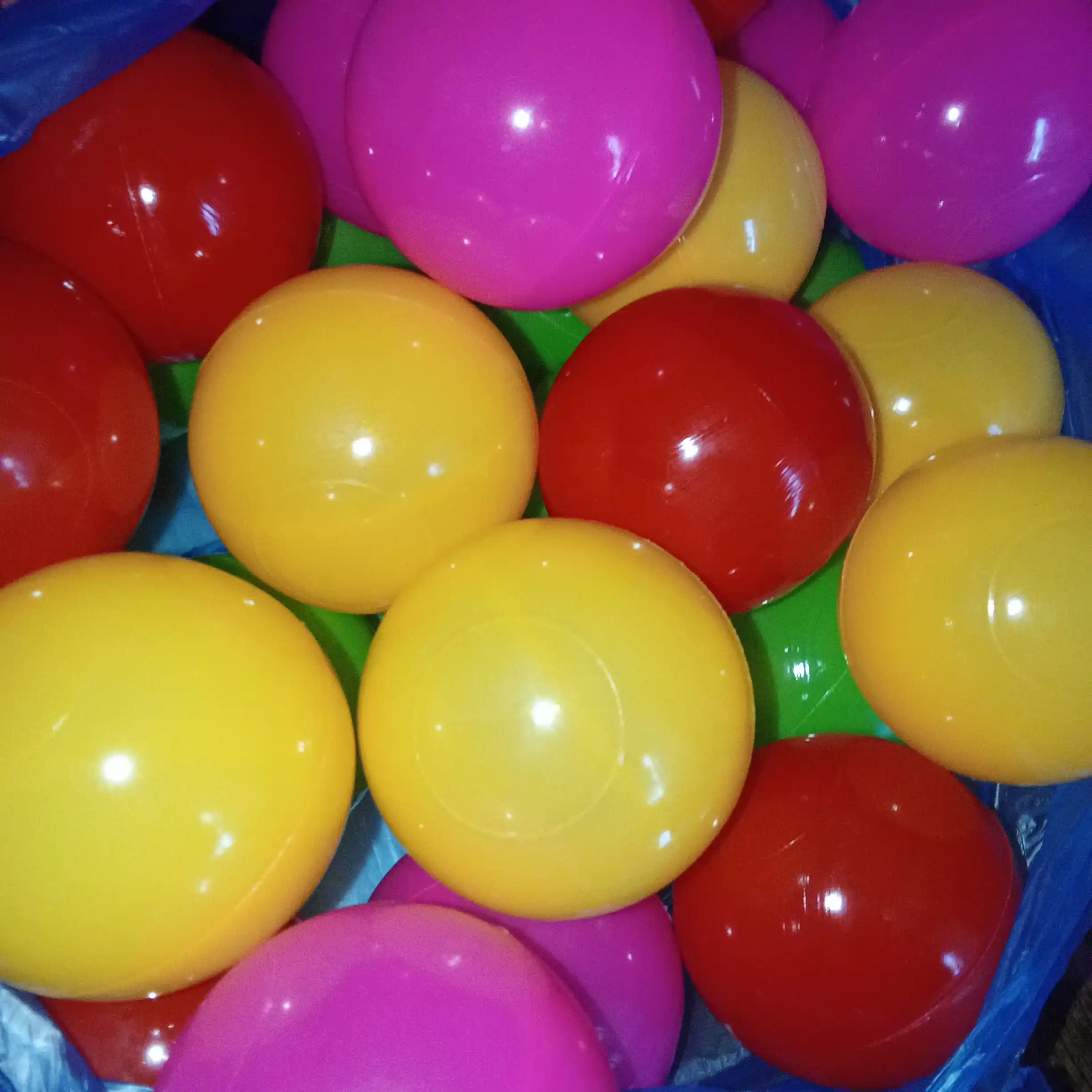 KidsPlay Color Pack – 10, 20 , 30, 40, 50, 100 dona rang-barang o‘yin to'pchalari