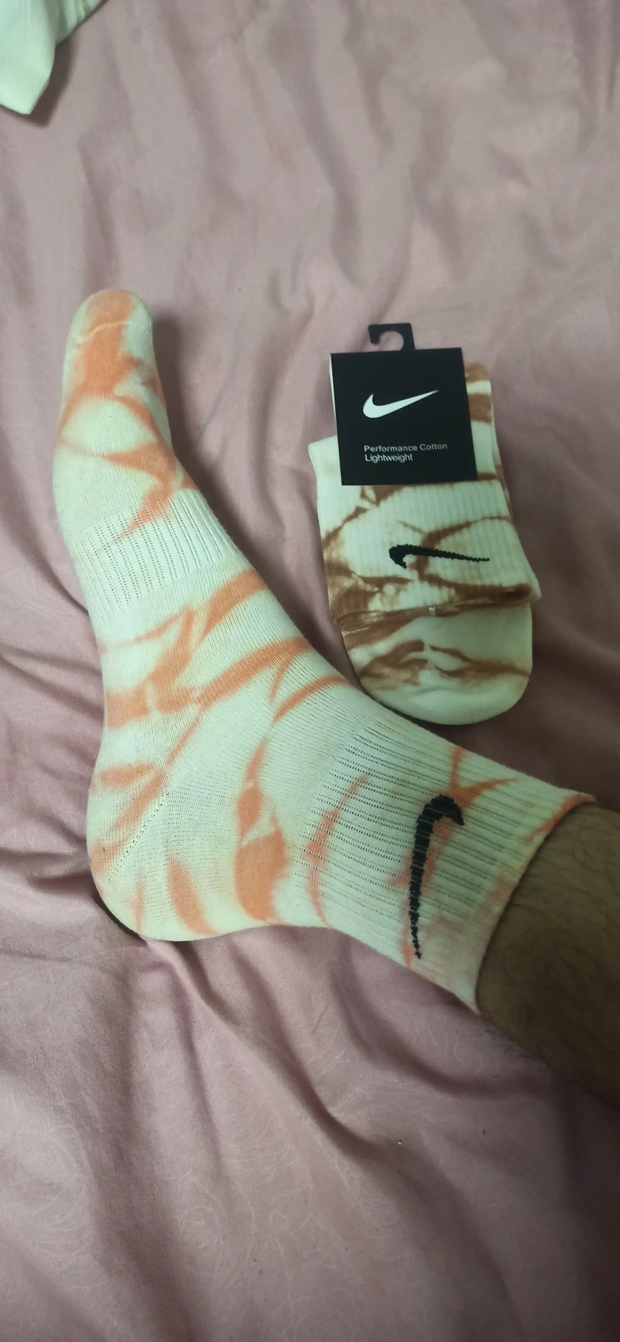 Sifatli Turetskiy rangli paypoqlar - Nike, o'rta uzunlikda, unisex