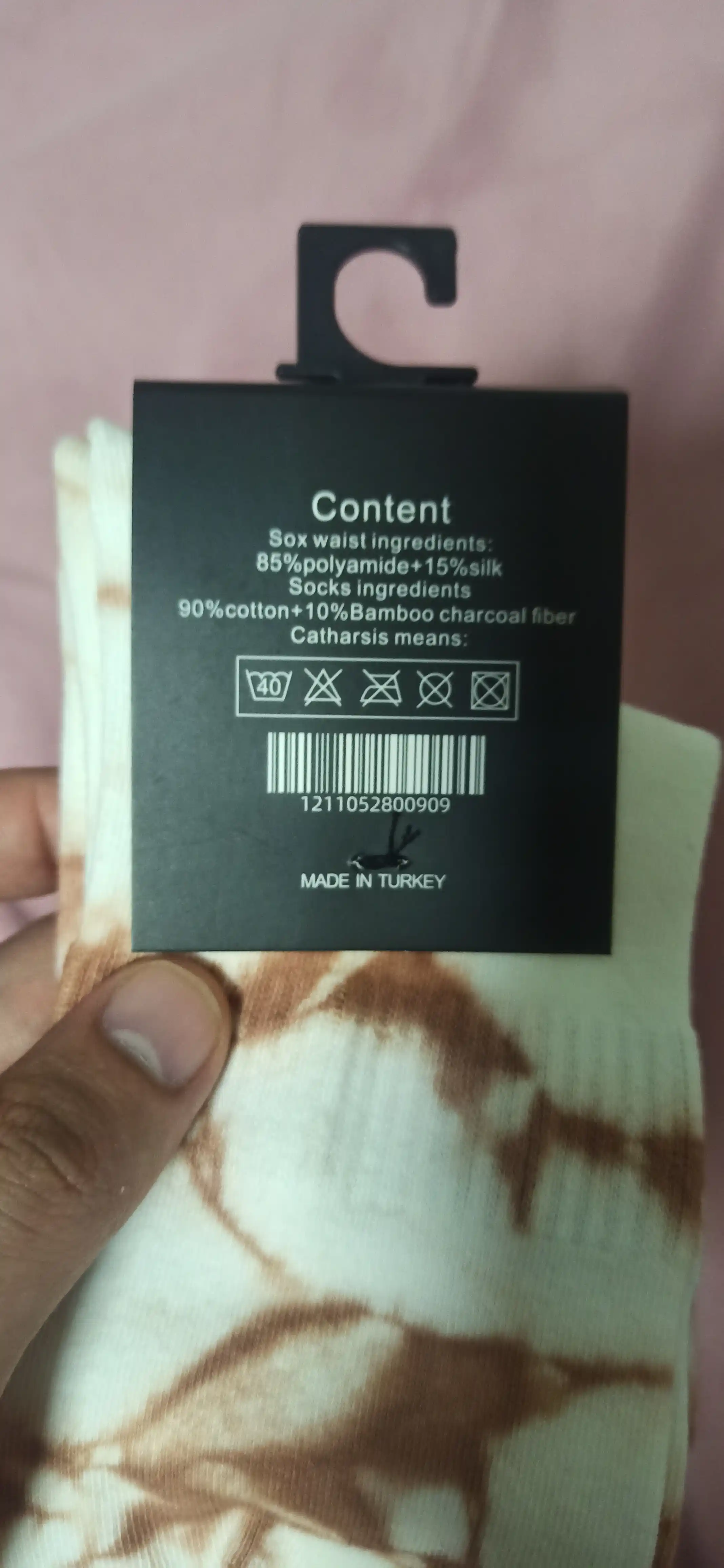 Sifatli Turetskiy rangli paypoqlar - Nike, o'rta uzunlikda, unisex