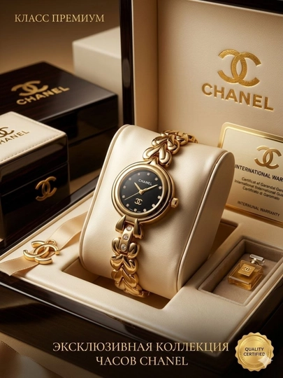 **Премиальные женские часы Chanel** — MYESSEL-CHANEL-ЧЕРНСТЕ