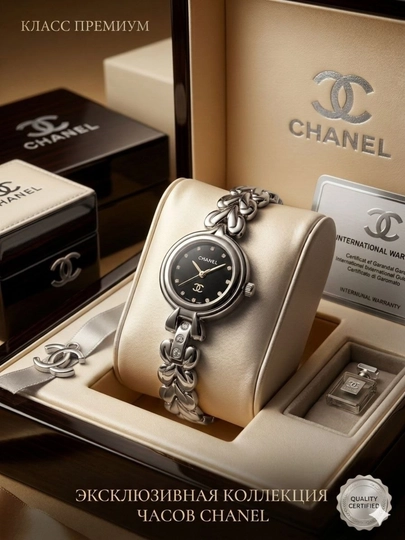 **Премиальные женские часы Chanel** — MYESSEL-CHANEL-ЧЕРН