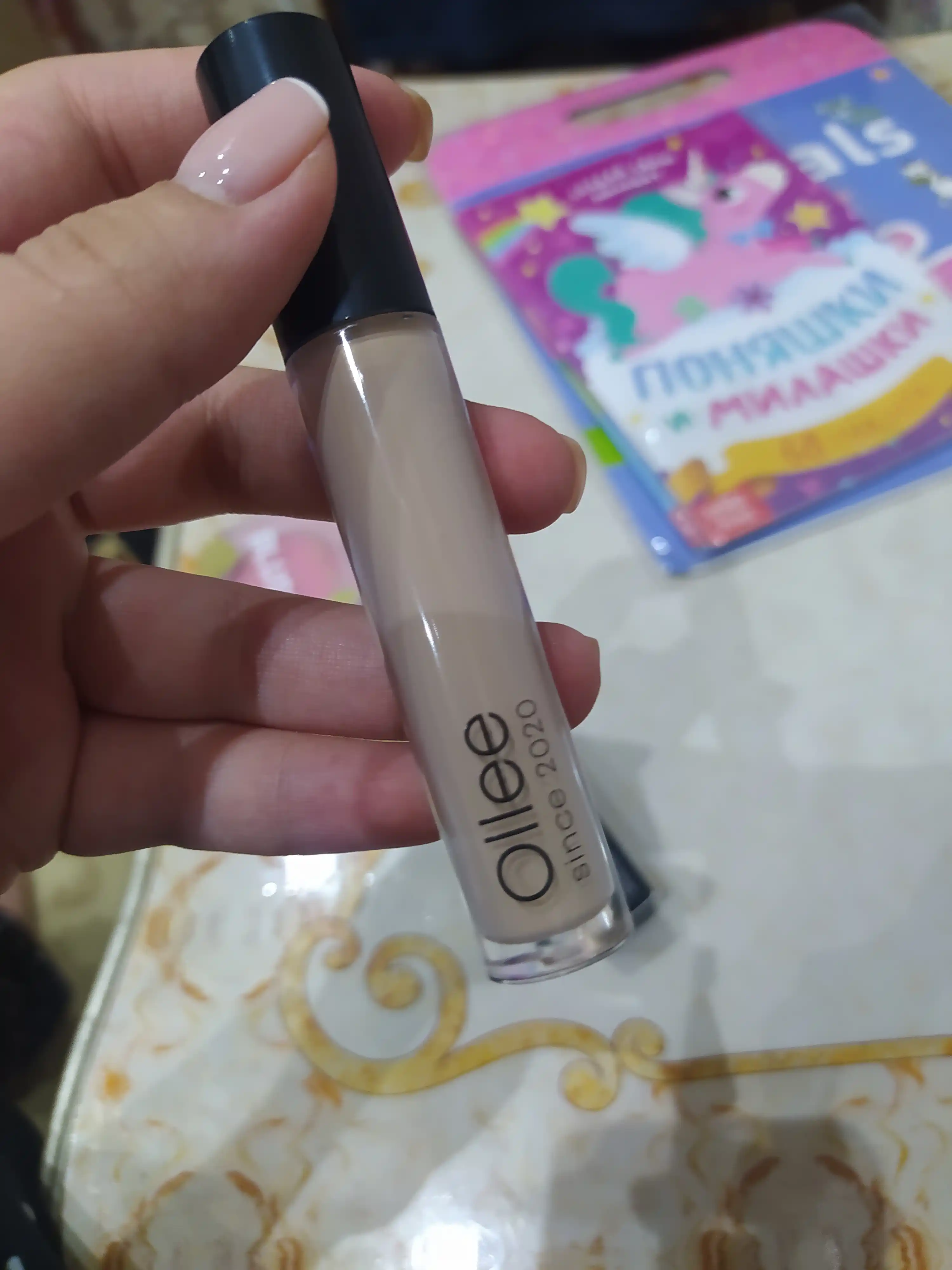 OLLEE konsiler och bej, koreys yuz korektori, ko‘z osti uchun, light toni, 4,5 ml, makiyaj