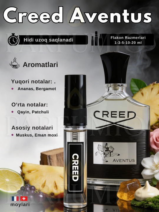 Creed Aventus-Erkaklar atiri, parfum