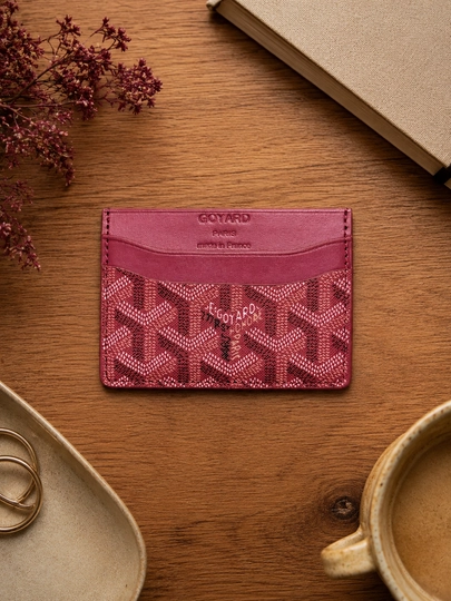 Кошелек Goyard: для карт, паспорта, удостоверения личности, визиток, без коробки — МАГКНИГ-GCH-БОРДОВ