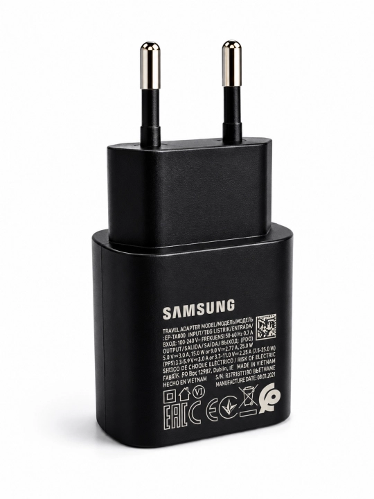 Быстрая зарядка 25W, 45W для Samsung – USB-C Power адаптер