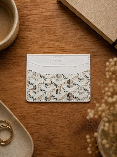 Кошелек Goyard: для карт, паспорта, удостоверения личности, визиток, без коробки — МАГКНИГ-GCH-НГОЛУБ