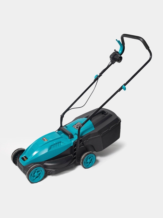 Gazonkasilka,Elektr gazon o‘rish mashinasi GIDROX GD-32 1000Vt, 320 mm,trimmer bilan, 10 m