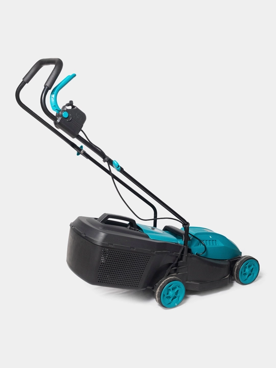 Gazonkasilka,Elektr gazon o‘rish mashinasi GIDROX GD-32 1000Vt, 320 mm,trimmer bilan, 10 m