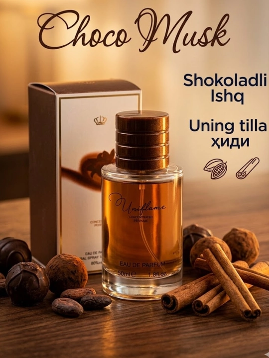 Ayollar atiri, Choco musk, qizlar uchun sovg'a, 50 ml - 