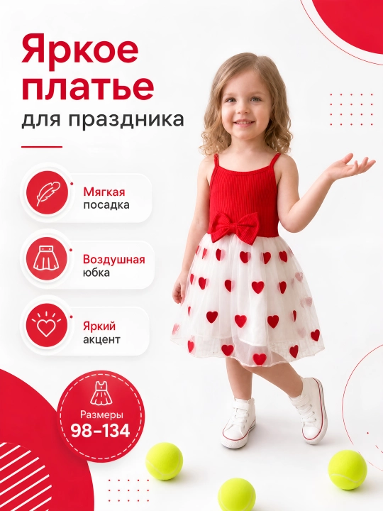 Qizlar uchun patchwork yurakli jinsi kurtka va bantli, yurakchali ko‘ylak