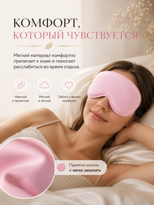 Маска для сна, женская и мужская, повязка на глаза, для путешествий