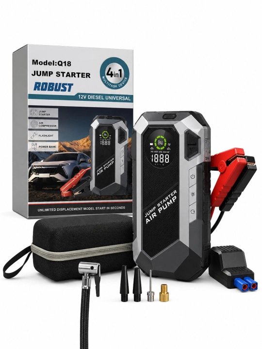 Powerbank kompressor, avto kompressor, Jump starter, Avto jump starter, powerbank