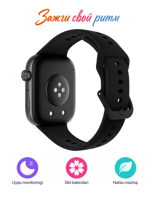 Smart Watch HONOR Watch X5i, 2026 versiya, AMOLED ekran, Bluetooth, qo‘ng‘iroq funksiyasi