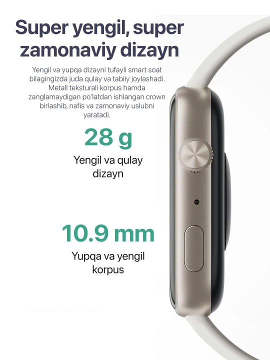 Smart Watch HONOR Watch X5i, 2026 versiya, AMOLED ekran, Bluetooth, qo‘ng‘iroq funksiyasi