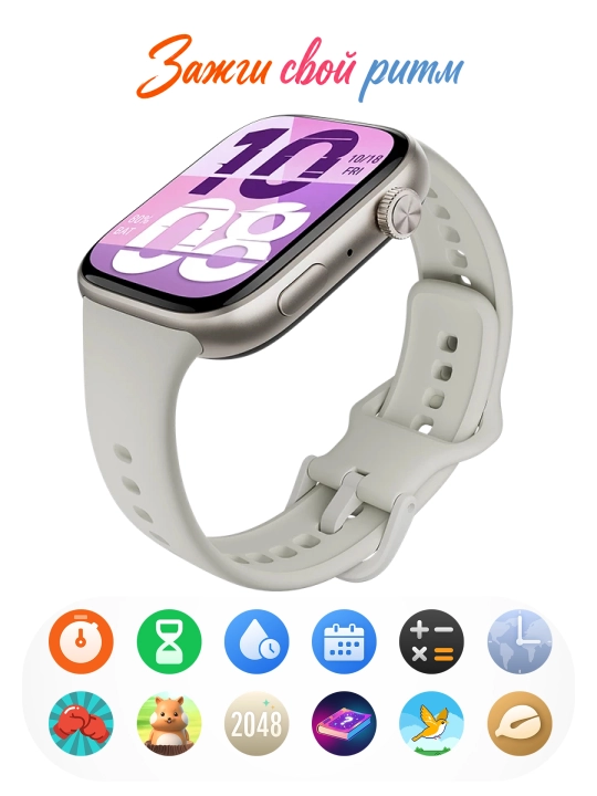 Smart Watch HONOR Watch X5i, 2026 versiya, AMOLED ekran, Bluetooth, qo‘ng‘iroq funksiyasi