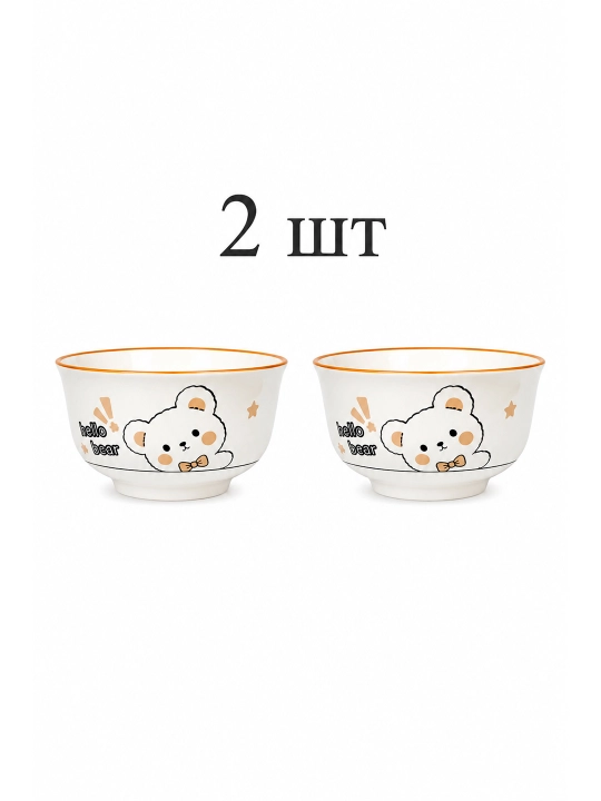 Керамическая тарелка 1 шт, косушки 2шт, стильная посуда для кухни и сервировки