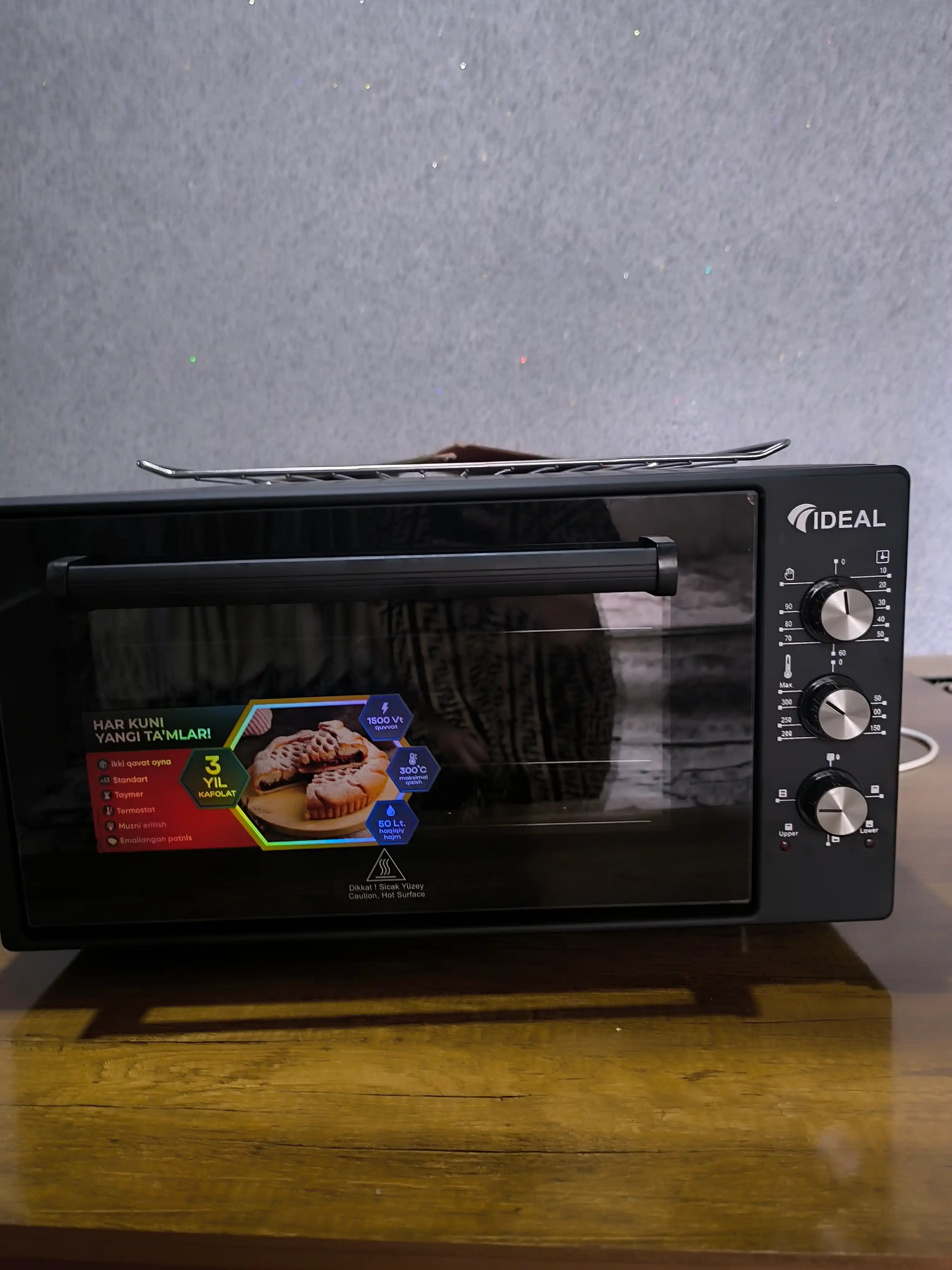 Мини печь Ideal M5000, объём духовки 50 л
