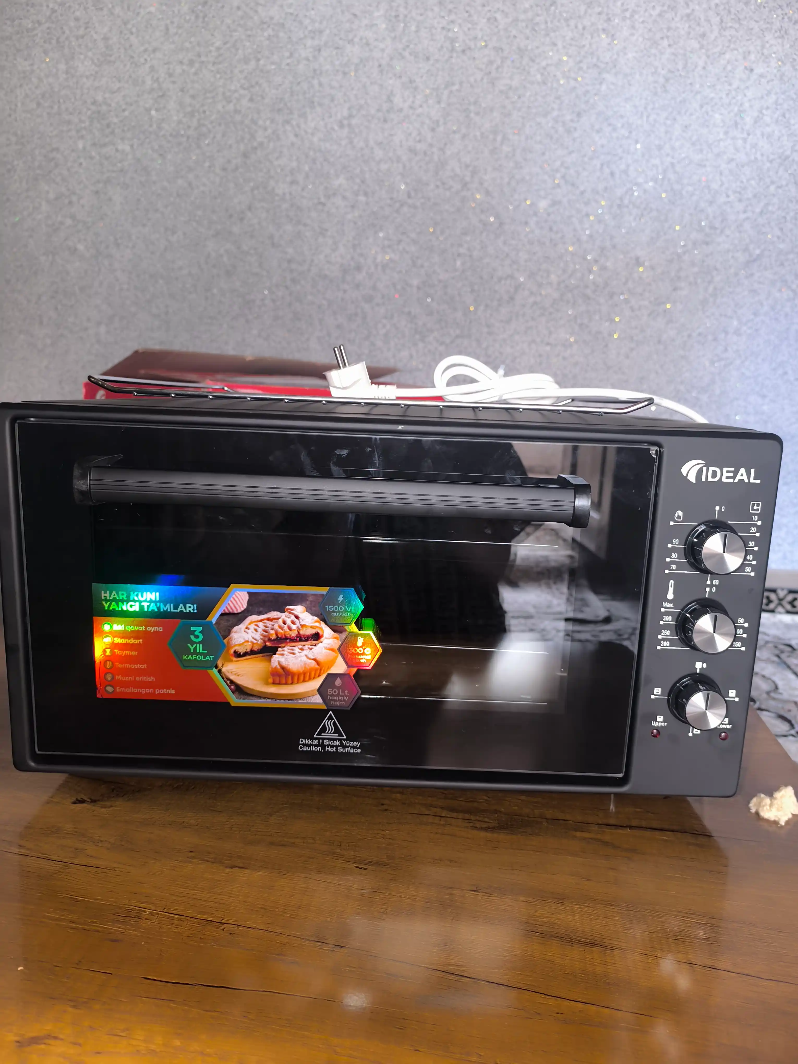 Мини печь Ideal M5000, объём духовки 50 л
