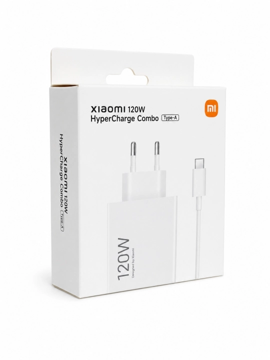 Samsung va Xiaomi Redmi uchun tezkor quvvatlash qurilmasi 120 Vt, 33 Vt Type-C kabeli