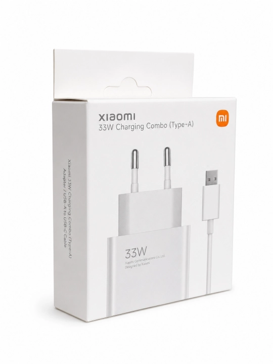 Samsung va Xiaomi Redmi uchun tezkor quvvatlash qurilmasi 120 Vt, 33 Vt Type-C kabeli