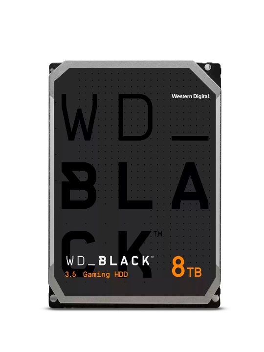 Жесткий диск WD Black 8TB 7200RPM 3.5" WD8002FZBX — Для геймеров и профиcсионалов 