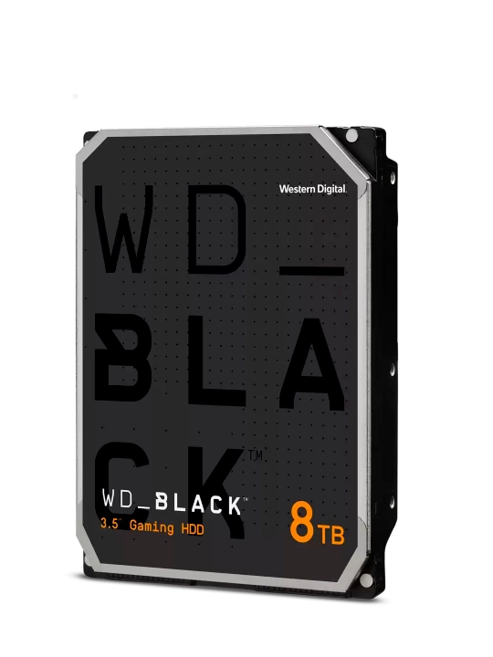 Жесткий диск WD Black 8TB 7200RPM 3.5" WD8002FZBX — Для геймеров и профиcсионалов  - 