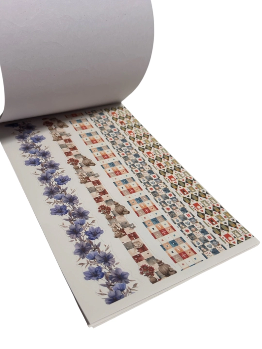 Sticker book 100+stikerlar A5 -12 varaqli estetik