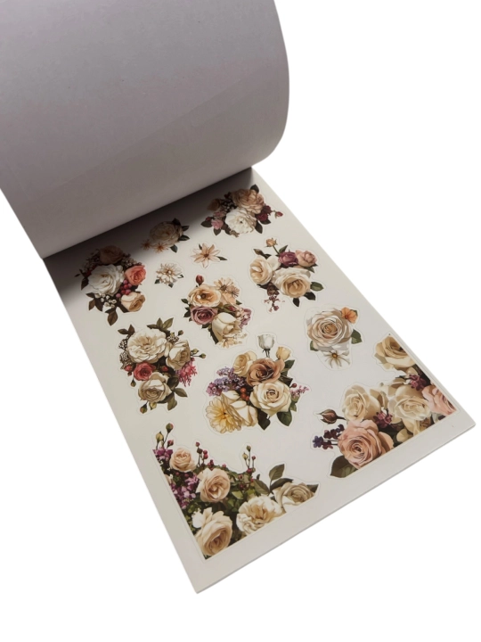 Sticker book 100+stikerlar A5 -12 varaqli estetik