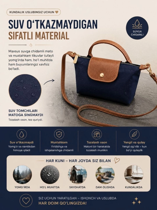 Женская сумка, Longchamp