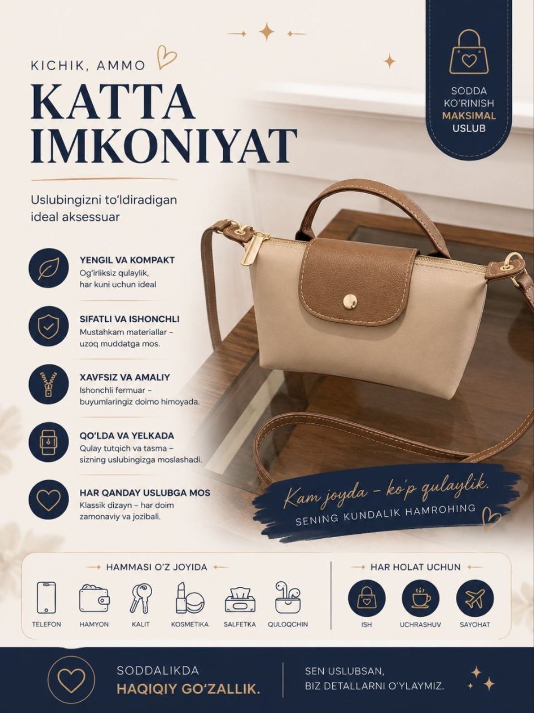Женская сумка, Longchamp